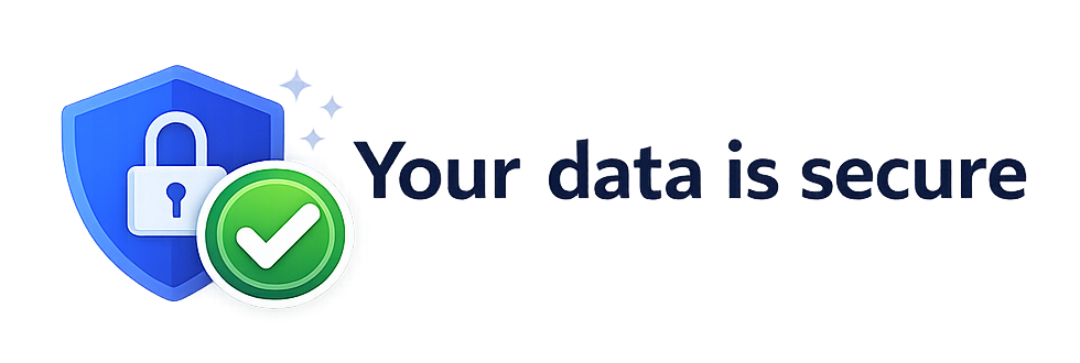 Your data is secure